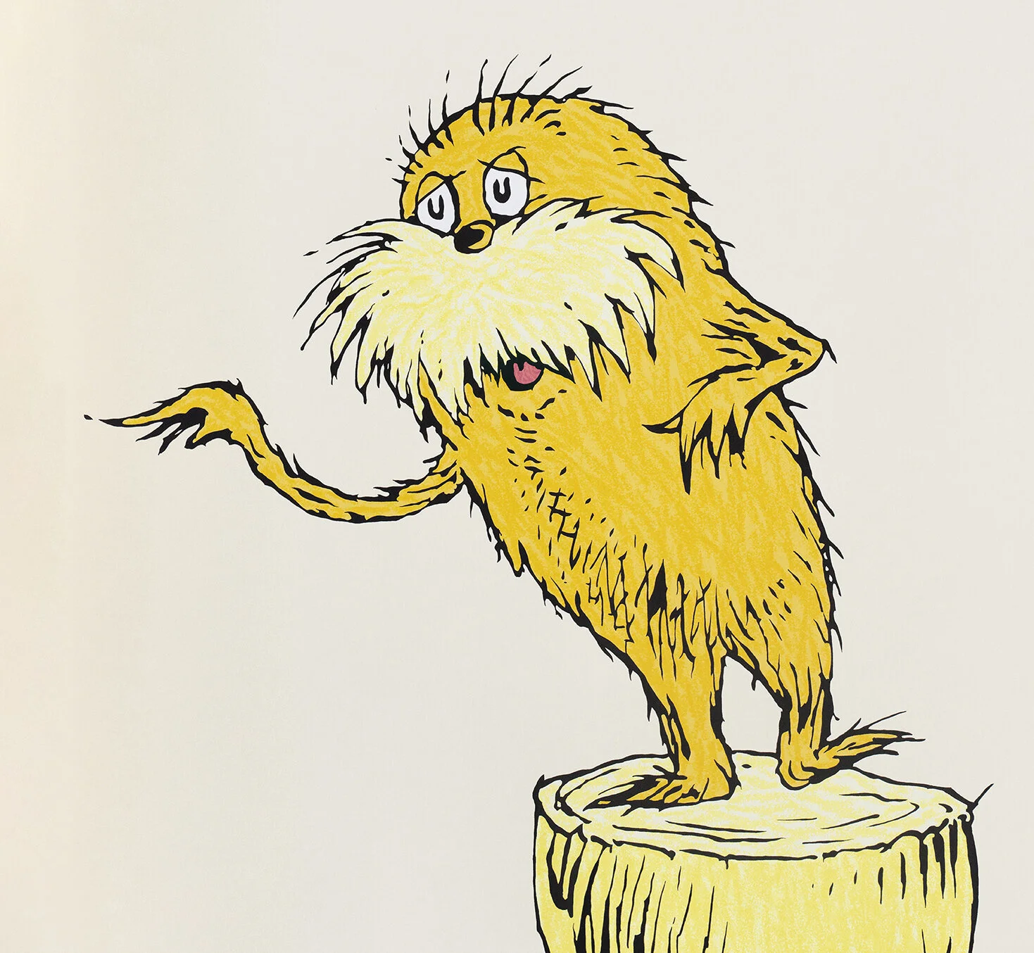 Lorax 50th Anniversary Print — The Art of Dr. Seuss Collection
